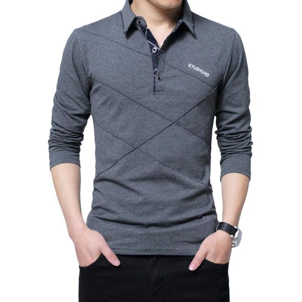 

men's t-shirts 2021 long sleeve t-shirt tide brand korean cotton solid color casual style size m-5xl, White;black