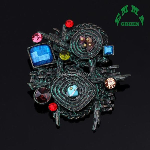 

pins, brooches pins for women jewelry flower corsages crystal vintage brooch pin big scarf clothes hijab, Gray