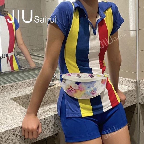 

waist bags fashion brand pattern packs color ink for women designer famous chest bag luxury shoulder messenger sac banane