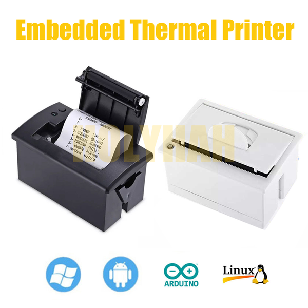 

embedded thermal printer esc atm 58mm receipt ticket with usb rs232l port for windows android linux printers