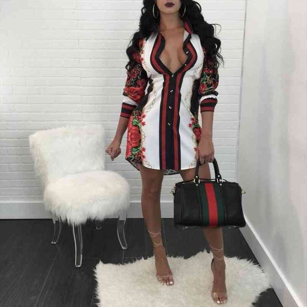 

autumn long shirt flower print blouse plus size beach blouses women casual ruffles sleeve women shirts s-3xl, White