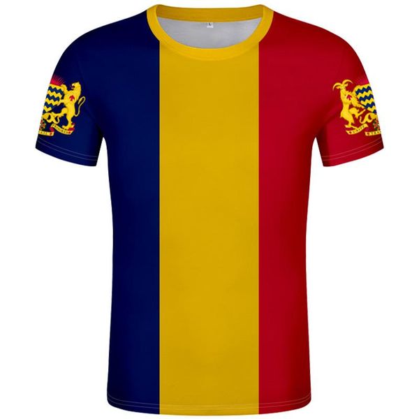 

men's t-shirts chad t shirt custom diy name number tcd country t-shirt nation flag td arabic chadian tchad french arab print po clothes, White;black