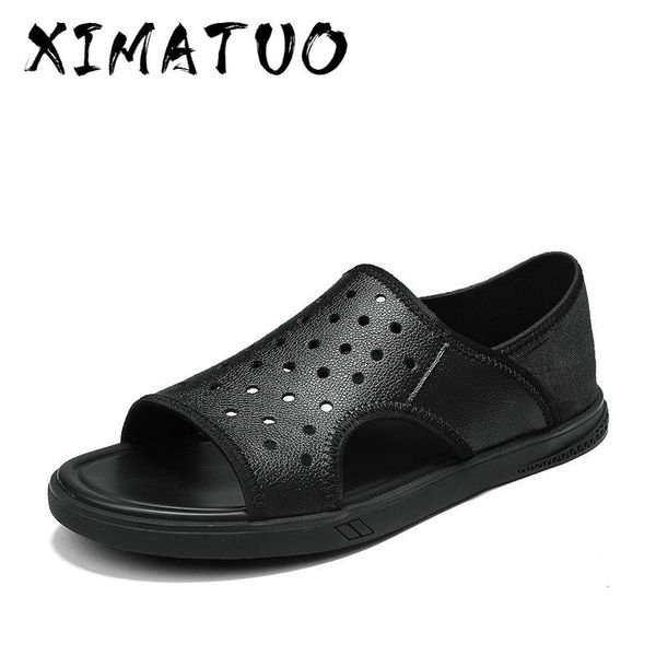 

sandals brand breathable mesh casual men shoes footwear sneakers autumn comfortable walking running arrival, Black