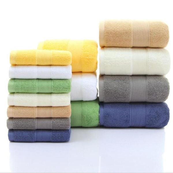 

plus thick cotton hand bath towel sets el plain solid primary supermarket