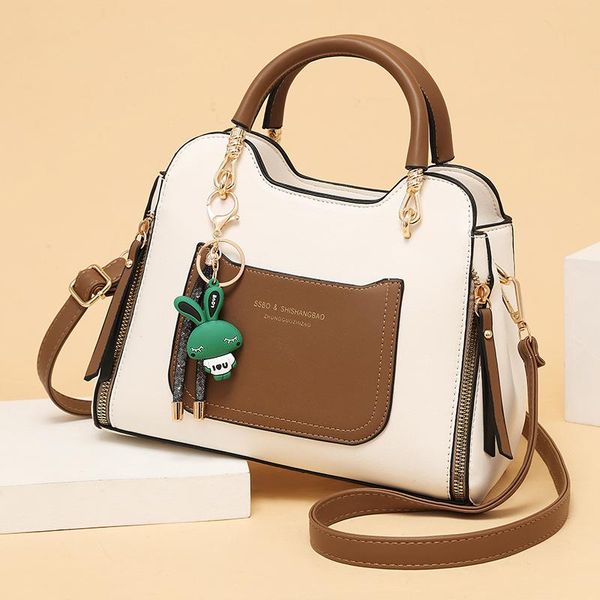 

women's bags 2021 trend fashion texture messenger bag atmospheric shoulder portable small