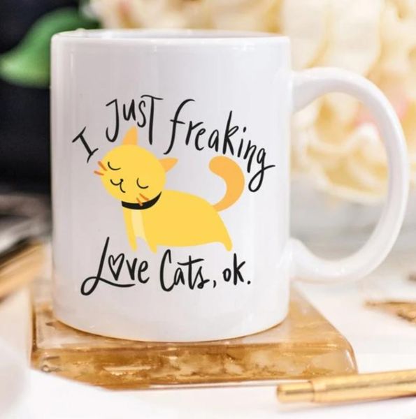 

details about Â love my cat sweetheart coffee mugs