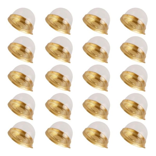 

gift wrap 100pcs round mid-autumn festival moon cake tray box egg yolk crisp holder