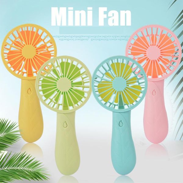 

electric fans creative usb fan outdoor portable mini macaron color student handheld