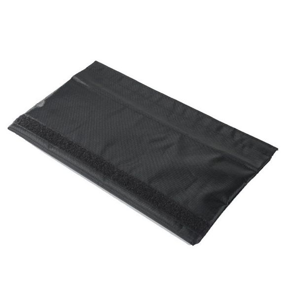 

ly barbell shoulder pad neck thickening weightlifting protection sleeve cover back support, Black;blue