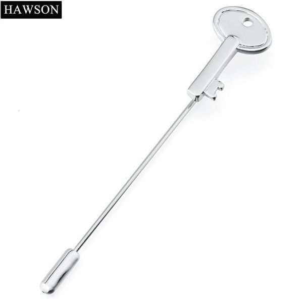 

pins, brooches key brooch mens wedding shirt jewelry silver color metal lapel pin, Gray