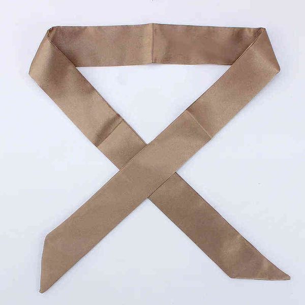 

little silk scarf for women plain satin band bag scarf silk hair band twilly scarf for bag scarfs bandana satin hair bands y1108, Blue;gray