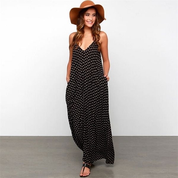 

summer black party dresses explosion women's chiffon polka-dot dress 210522, Black;gray