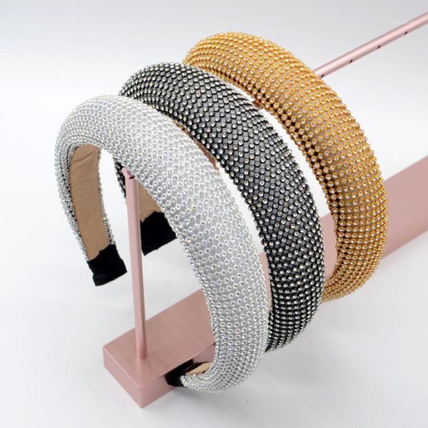 

european and american baroque sponge headband wide-brimmed korean style1
