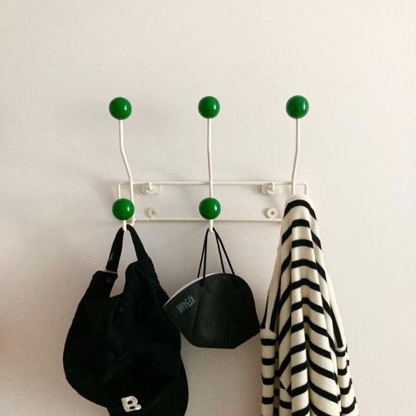 

hooks & rails iron wall kids garments organizer rack clothes hat hanging hook hanger room decor