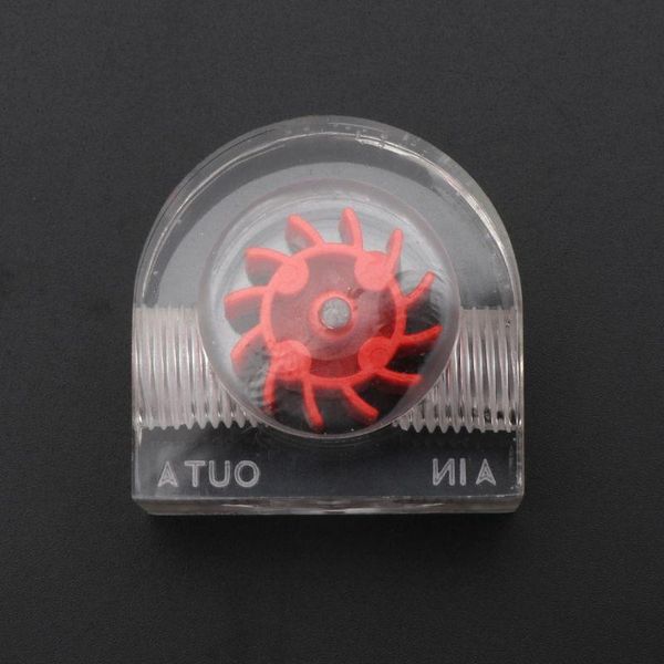 

acrylic flow meter g1/4 thread water cooling system coolant filter indicat computer cooler fittings 2-way holes fans & coolings