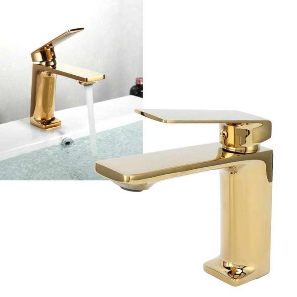 

bathroom sink faucets golden washbasin faucet single hole and cold water tap for home lavatory
