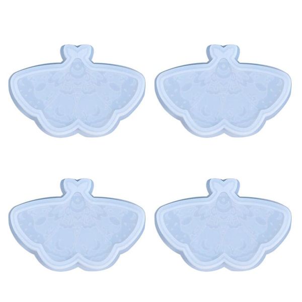 

craft tools 4pcs butterfly silicone resin molds beautiful shape for casting diy cup mats mold
