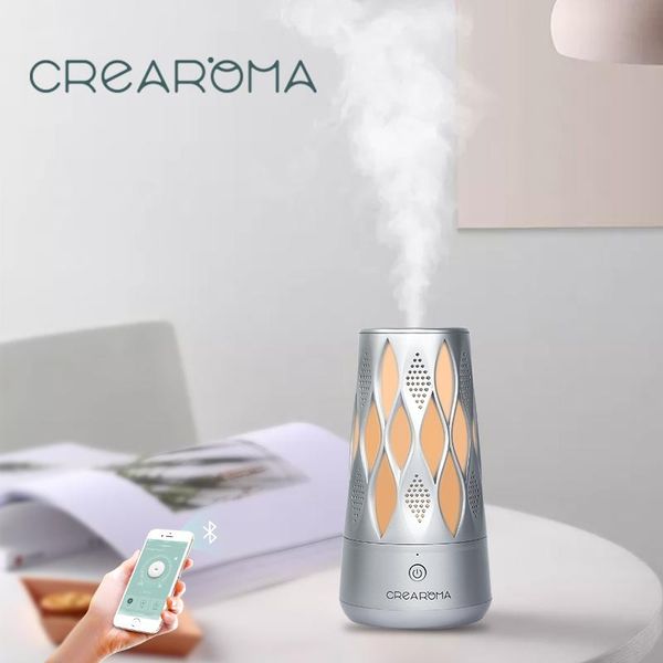 

crearoma 2021 arrival electric bluetooth aroma diffuser scent air machine purifiers