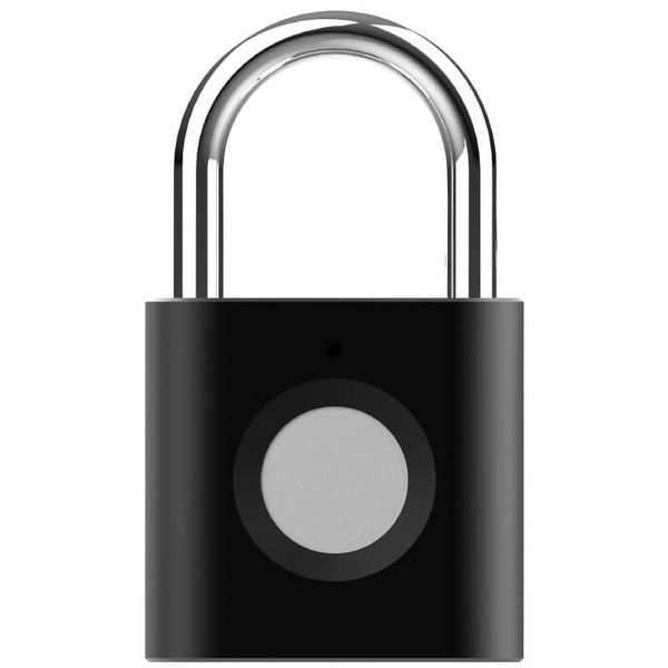 

kerong custom usb rechargeable smart fingerprint padlock drawer lock for cabinets suitcase backpacks padlock