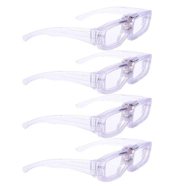 

party decoration 4pcs eye glowing eyeglasses ornament supplie po prop