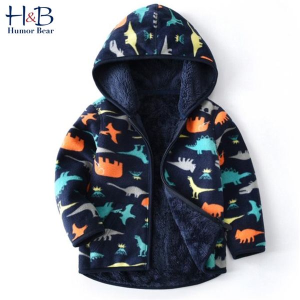 

hooded cardigan sweater zipper jacket clothes outdoor children autumn&winter cartoon animal baby girls boys clothing 210611, Blue;gray