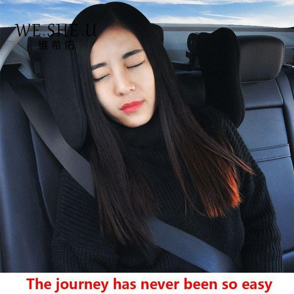 

seat cushions car travel head rest can be any rotation vehicle sleep side pillow cross-border 3d memory neck w91f