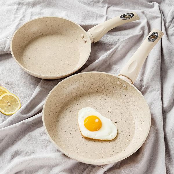 

pans non-stick flat-bottomed pot sauce japanese jam omelet maifan stone thick frying pan egg cooker kitchen accessorie