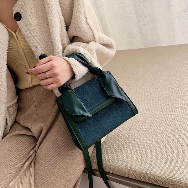

vintage small crossbody bags for 2021 fashion nubuck leather totes shoulder bag handbags and purses women handbag sac