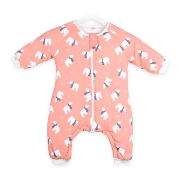 

baby sleeping bags for winter thick cute jumpsuit children cartoon pattern sleep sack kids cotton soft pajamas