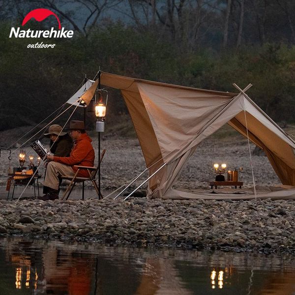 

naturehike cotton tent extend outdoor luxury nordic vintage cabin small room light technology cotton-cloth tents and shelters