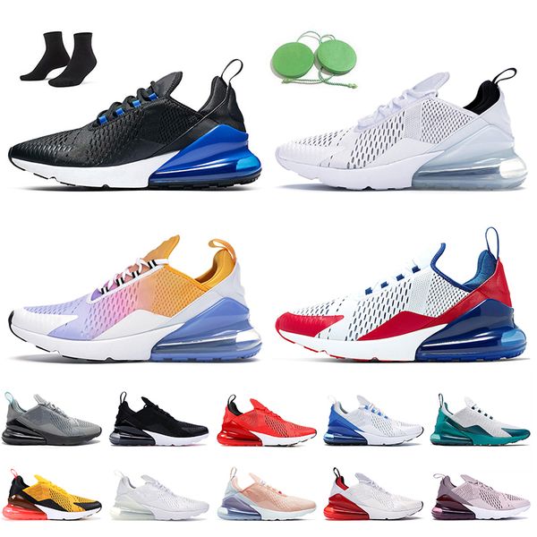 

original og 270s women mens running shoes air max 270 black blue triple white usa summer gradient guava ice barely rose luxury fashion sport