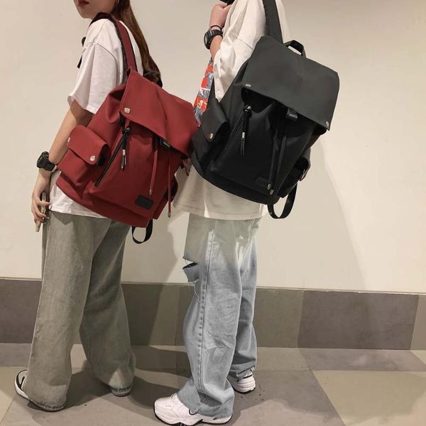

fashion youth school backpack oxford cloth anti-theft lapbackpacks outdoor men's travel bagpack waterproof