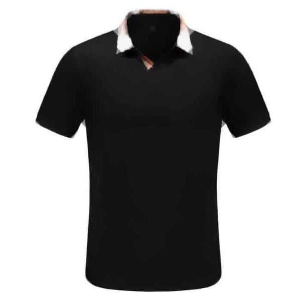 

new 2021summer men luxury crocodile embroidery polo shirts short sleeve cool cotton slim fit casual business men shirts e5, White;black