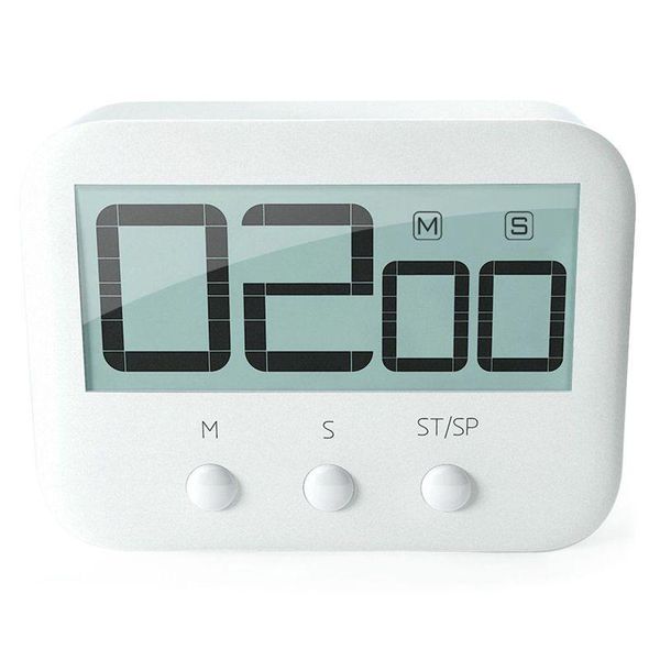

kitchen timers lcd digital large cooking timer count-down up clock loud alarm netic