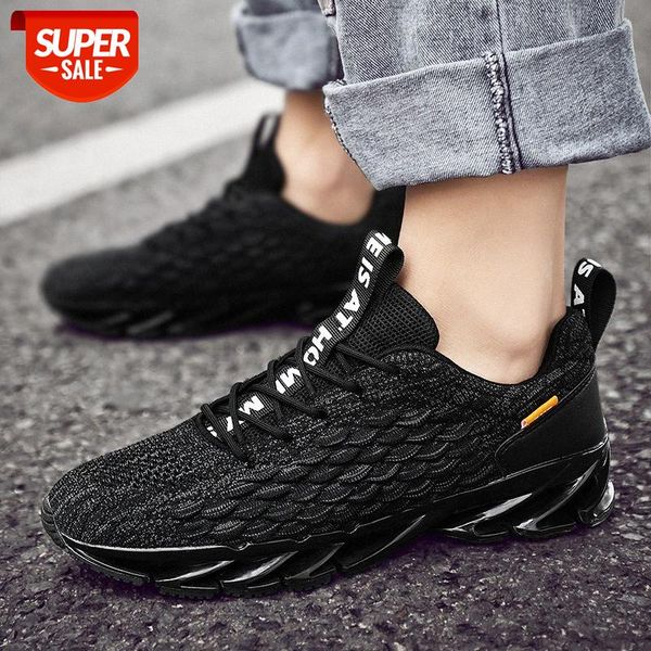 

men's shoes summer white fish scale casual sports wild travel young students running #ut1m