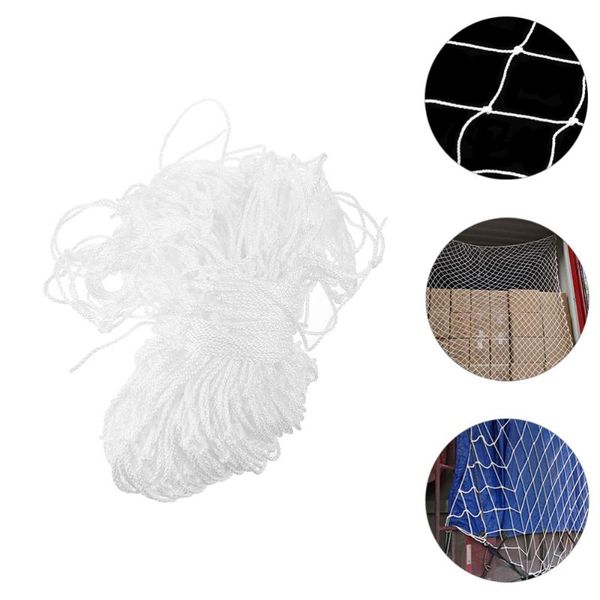 

laundry bags 1pc durable heavy cargo net trailer container protection truck (white)