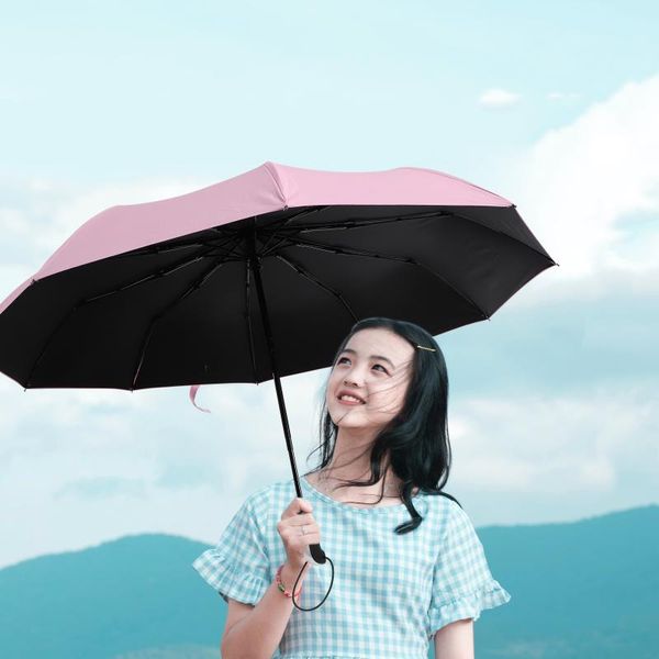 

umbrellas 1pc automatic folding umbrella sun protection raining