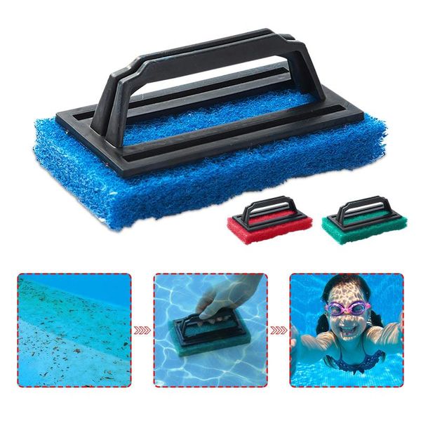 

pool & accessories 1pc wall sponge brush swimming accessory portable waterline scrubber cleaning supplies #yj