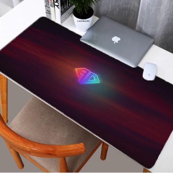 

mouse pads & wrist rests personalized pad rgb office gaming accessories desk mat led light daylighting pc computer keyboard carpet mats