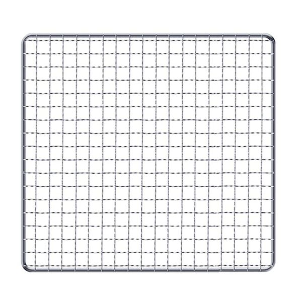 

tools & accessories 1pc stainless steel barbecue wire mesh practical bbq mat outdoor