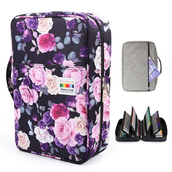 

pencil bags 300 slots large capacity bag colored holder watercolor markers organizer gel pens case stationery pouch gifts