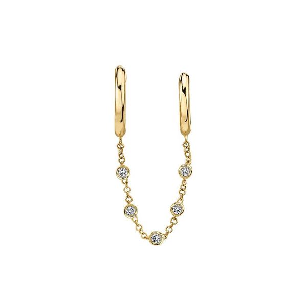 

hoop & huggie mc 925 sterling silver ins small earrings woman 1pc zircons tassel double circle piercing earring creative jewelry aretes, Golden;silver