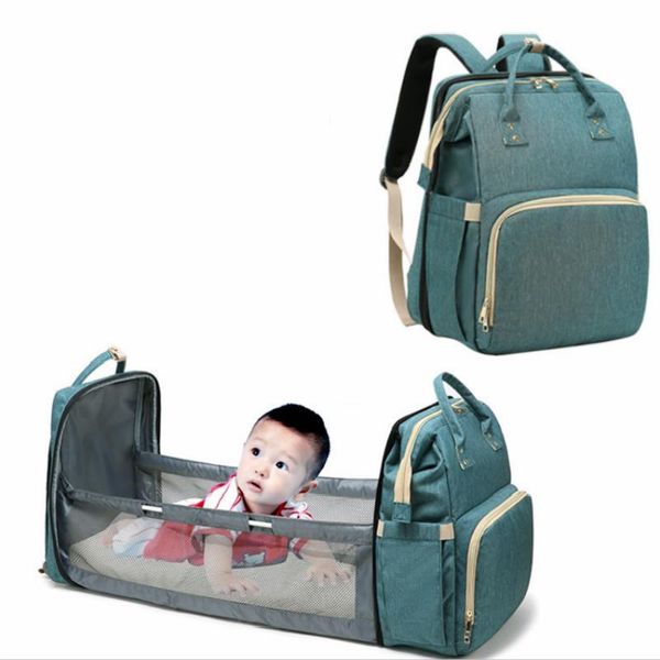 

backpack mommy diaper bag convertible travel baby for bed