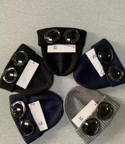 

gglvlouisvitton yslvutton two lens windbreak hood cp beanies outdoor cotton knitted men mask casual male skull caps, Blue;gray