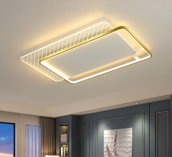 Luzes minimalistas modernas do teto do diodo emissor de luz para o estudo da sala de estar Quarto do quarto Quarto Home
