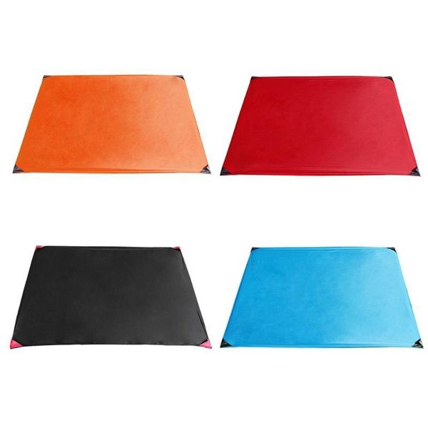 

outdoor pads portable waterproof beach camping mat picnic blanket with pegs