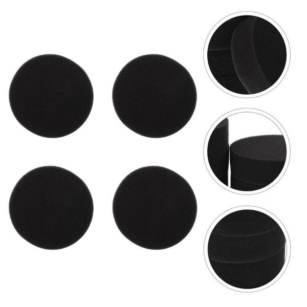 

car sponge 4pcs buffing pads polishing kit for polisher sanding (black)