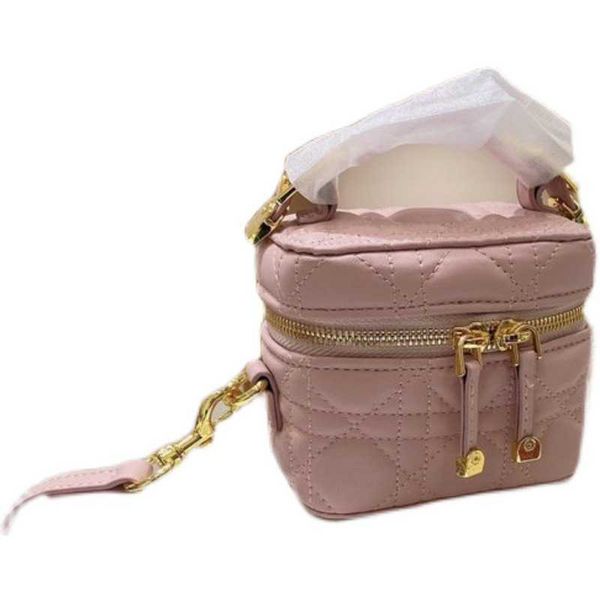 

di mini cosmetic bag simple pure color travel hand bag leisure fashion japanese and korean embroidered canvas women's factory outletzly