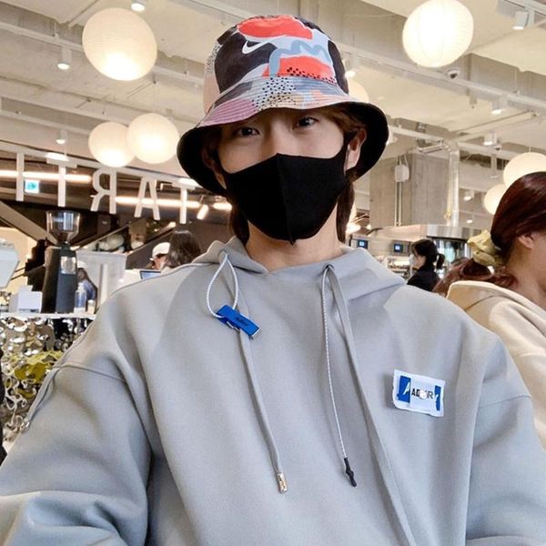 

men's hoodies & sweatshirts korea style ader error sweatshirt 2021ss solid color women men 1:1 pocket hoodie pullover, Black