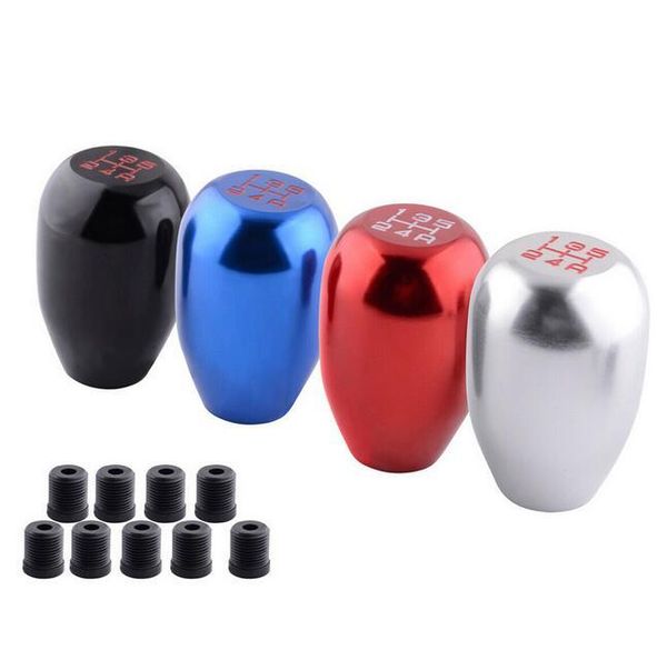 

shift knob universal 5 speed car manual aluminum gear stick shifter cover